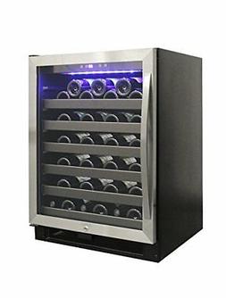 Vinotemp El54sbb 54 Bottle Stainless Single Zone Wine Cooler