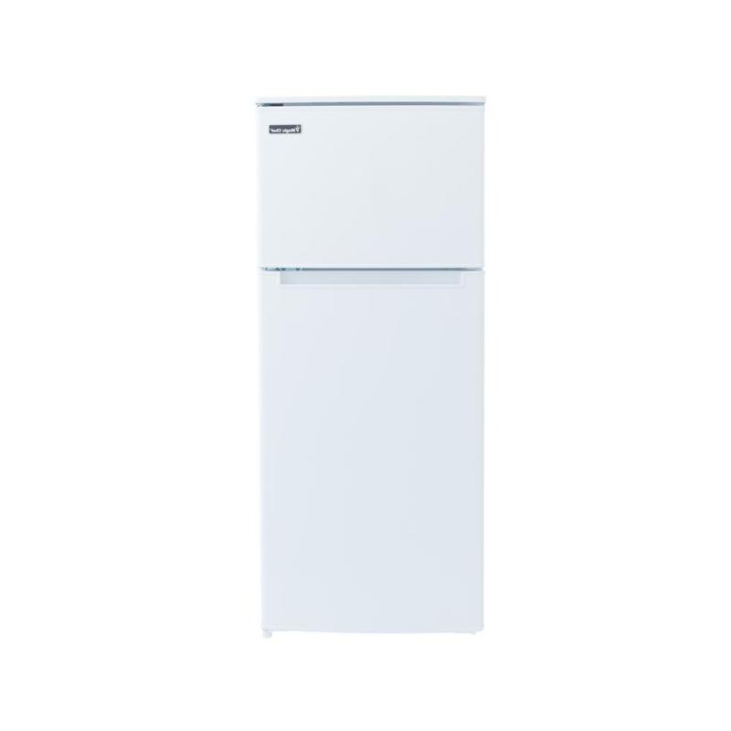 4.5 Cu. Ft. 2 Door Mini Fridge In White With Freezer