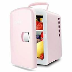 Mini Fridge 4 Liter/6 Can AC/DC Portable Thermoelectric Cool