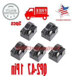 QP2-4R7 5PCS Start Relay 1Pin FITS QP2-4.7G Refrigerator Vis